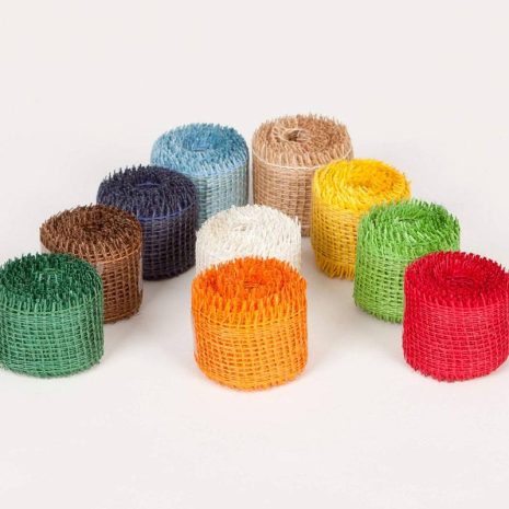 JUTE DEKORBAND 4 cm / 3 m